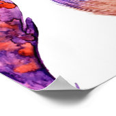 Schöne Feather Collection Poster (Ecke)