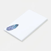 Schöne Feather Post-it®-Hinweise Post-it Klebezettel (angewinkelt)