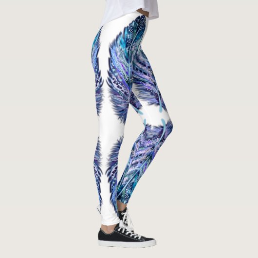 Schöne Feathers 2012 - Wählen Sie Ihre Farben Leggings (Rechts)