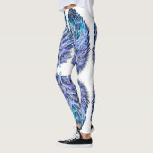 Schöne Feathers 2012 - Wählen Sie Ihre Farben Leggings (Links)