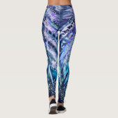 Schöne Federn 2015 Leggings (Rückseite)