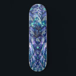 Schöne Federn - Exotic Flying Skateboard<br><div class="desc">Beautiful Feathers - Wählen Sie / fügen Sie Ihre Lieblings-Hintergrundfarben!</div>