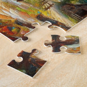 Schöne Fee auf dem Horseback Puzzle (Seite)