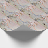 Schöne Fee, Biene, Blume, Packpapier (Ecke)