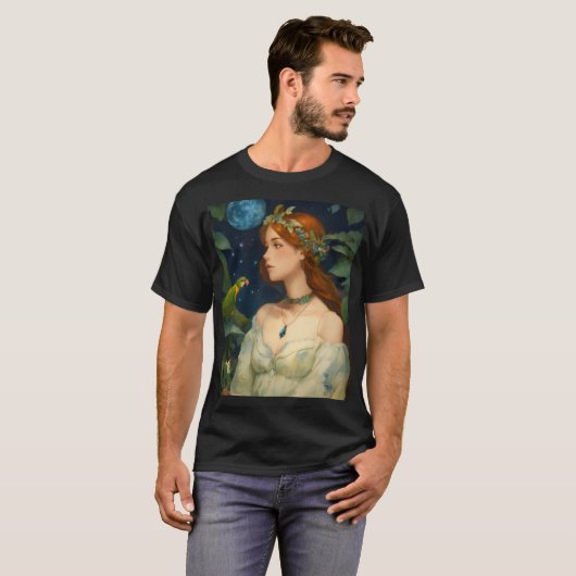 Schöne Fee im Shirt (Vorne ganz)