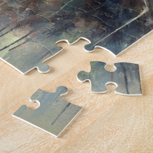 Schöne Fee in einer Augenbinde Puzzle (Seite)