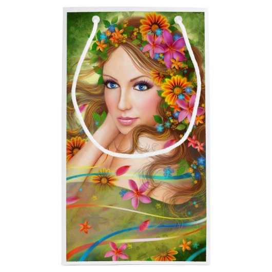 Schöne Fee Kleine Geschenktüte (Rückseite)