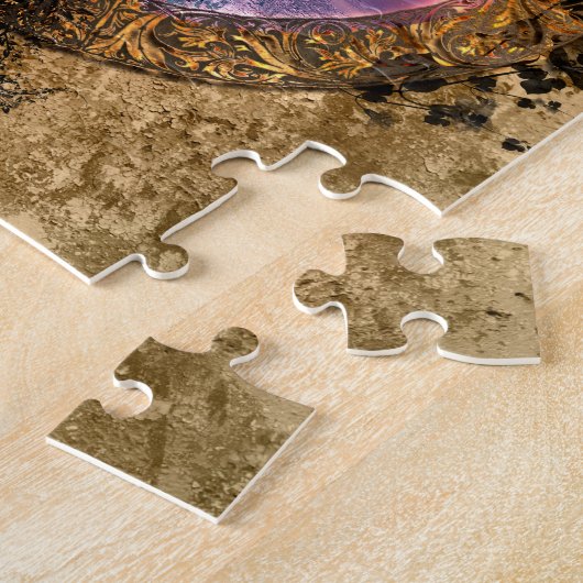 Schöne Fee mit Pfeil und Bogen Puzzle (Seite)