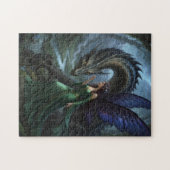 Schöne Fee trifft einen Drachen Puzzle (Horizontal)