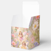 Schöne Fee und liebliche Blumen Geschenkschachtel (Geöffnet)
