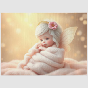 Schöne Feen- und Baby-Fantasie-Kunst-Taschentücher Seidenpapier