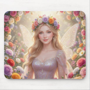 Schöne Feenprinzessin Mousepad