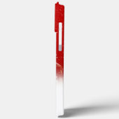 Schöne feierliche "Frohe Weihnachten" Illustration Case-Mate iPhone Hülle (Rückseite / Links)