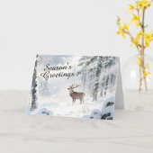 Schöne Feiertage Karte (Gelbe Blume)