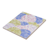 Schöne Felder von Hydrangeas Fliese (Seite)