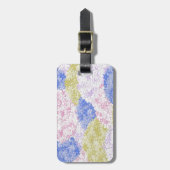 Schöne Felder von Hydrangeas Gepäckanhänger (Vorderseite vertikal)