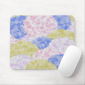 Schöne Felder von Hydrangeas Mousepad (Mit Mouse)
