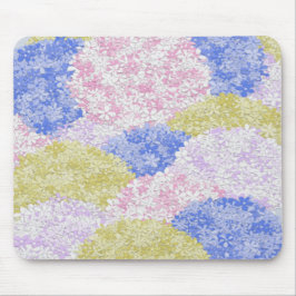 Schöne Felder von Hydrangeas Mousepad