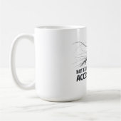 Schöne Feminine Line Kunst - Wer verdient Sie Kaffeetasse (Links)