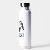 Schöne Feminine Line Kunst - Wer verdient Sie Trinkflasche (Links)