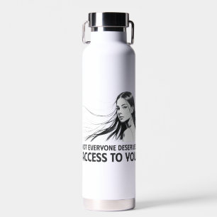 Schöne Feminine Line Kunst - Wer verdient Sie Trinkflasche