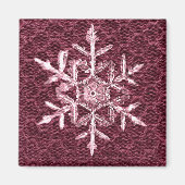 Schöne Ferien Sweater Winter Snowflake Magnet (Vorne)