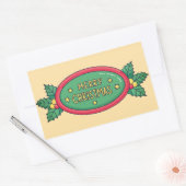 Schöne Ferienaufkleber Rechteckiger Aufkleber (Umschlag)