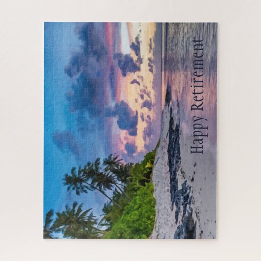 Schöne Ferienwohnung in Tropical Beach Puzzle (Vertikal)