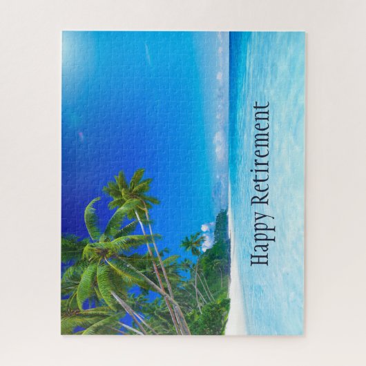 Schöne Ferienwohnung in Tropical Beach Puzzle (Vertikal)