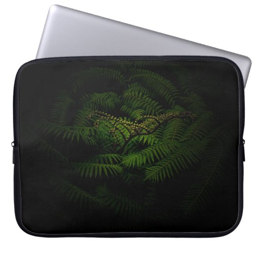 Schöne Fern Bud Kunstfotografie Laptopschutzhülle (Vorderseite)