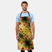 Schöne festliche Äpfel in der Kunst Schürze (Getragen)