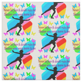 SCHÖNE FIGURE SKATER INSPIRATIONAL QUOTE DESIGN STOFF
