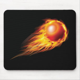 Schöne Fireball Mouse Mat Mousepad