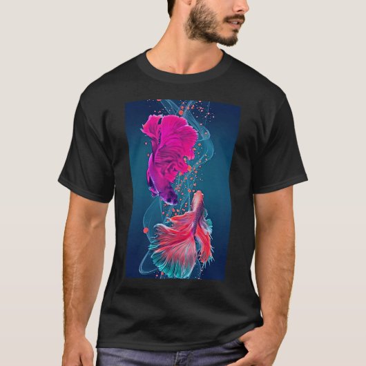 Schöne Fische T-Shirt (Vorderseite)