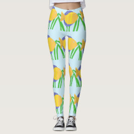 schöne Fischmalerei Leggings