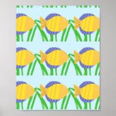 schöne Fischmalerei Poster (Vorne)