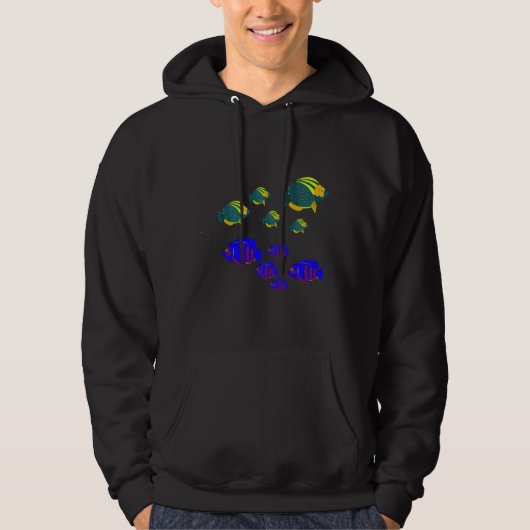 Schöne Fischschale Hoodie (Vorderseite)