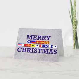 Schöne Flagge - Sandy Weihnachtskarte Feiertagskarte