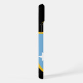 Schöne Flagge von Mikronesien iPhone Hülle (Rechte Seite)