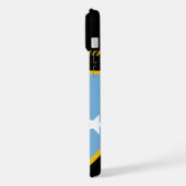 Schöne Flagge von Mikronesien iPhone Hülle (Linke Seite)
