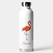 Schöne Flamingo Wasserflasche Trinkflasche (links)