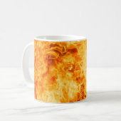 Schöne Flamme Kaffeetasse (Vorderseite Links)