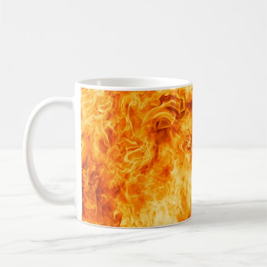 Schöne Flamme Kaffeetasse (Links)