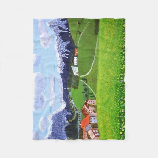 Schöne Fleece-Decke aus Norwegen Fleecedecke (Vorderseite)