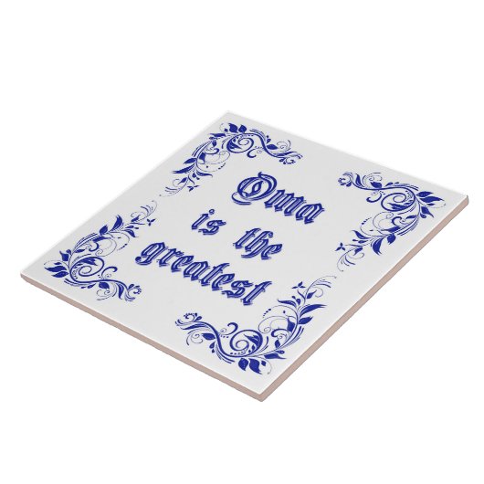 Schöne Fliese mit fertigen kundenspezifisch an (Seite)