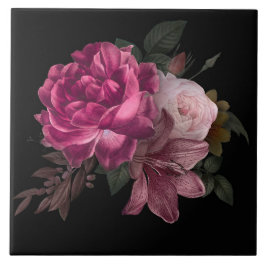 Schöne Flora  Fliese