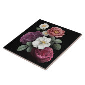 Schöne Flora Fliese (Seite)