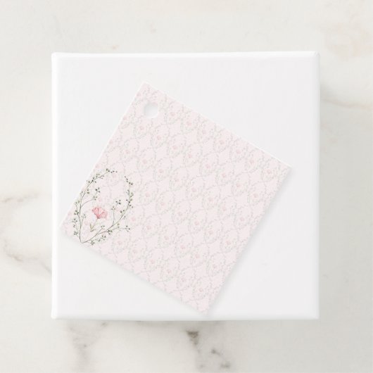 Schöne Flora Geschenkanhänger (Beispiel)