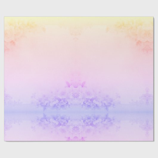 Schöne Flora Geschenkpapier (Flach)