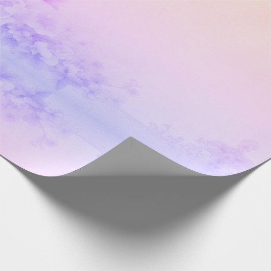 Schöne Flora Geschenkpapier (Ecke)